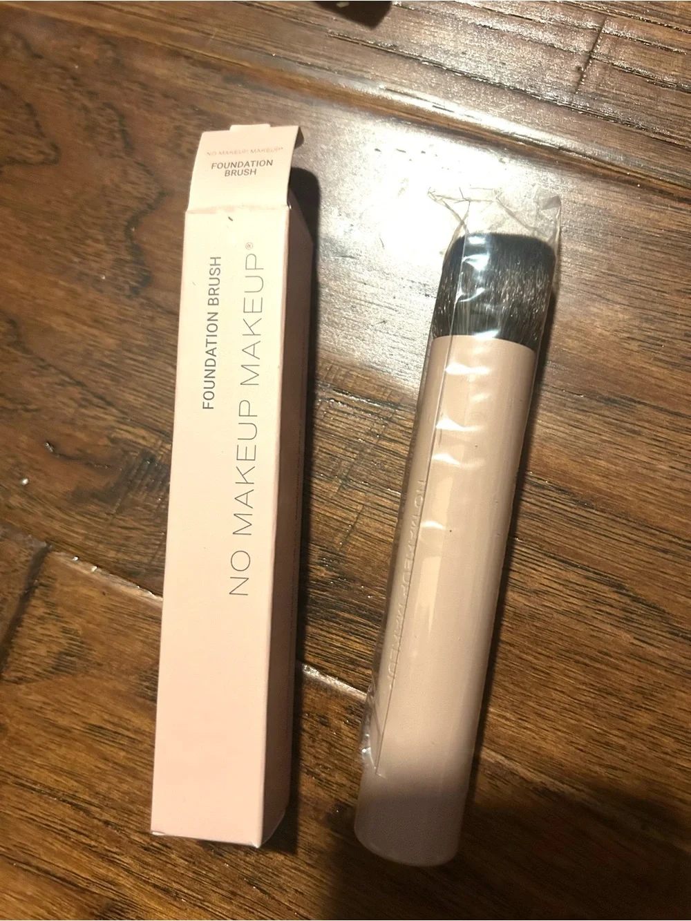 The Original No Makeup Makeup FAIR Cream Foundation & Brush New In Box